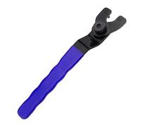 Dapetz ® Angle Grinder Adjustable Spanner 10-47mm Angle Grinder Key Pin Spanner Detachable Iron Non Slip Plastic Handle Pin Wrench Y Type Blue Black