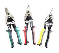 Dapetz ® Aviation Tin Snips Set Sheet Metal Cutters Lifetime Warranty Ideal for Straight Cut, Metal Cutter for Cutting Sheet Metal Comes with Chrome Vanadium Steel 3Pcs
