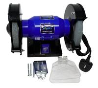 Dapetz ® Bench Grinder Dual Wheel 150W 6 Inch Metal Sander Polisher 150mm 2,980 RPM Electric Sander Grinding Machine Workshop Power Tools for Grinding Sharpening Shaping Smoothing Polishing