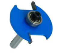 Dapetz ® Biscuit Router Bit 1/4" Shank Groove Joint No. 10 & 20 Cutter TCT Biscuit Joiner 19mm Bearing 40mm Length and 2 Wings Fits with Bosch, Makita & DeWalt Routers