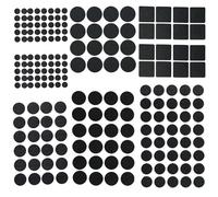 Dapetz ® Black Felt Furniture Pads Floor Protectors for Chairs & Tables with Many Big Sizes Multi-Surface Cushioning No Residue Adhesive Protect Any Type of Hardwood & Laminate Flooring (Pack of 200)