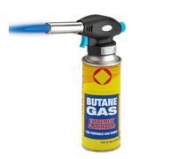 Dapetz ® Blow Torch Butane Gas Auto Ignation Chef Creme Brulee Cooking Soldering Welding Camping Comes with 1 Butane Gas Can
