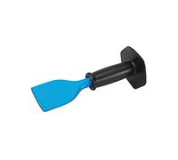 Dapetz ® Bolster Chisel with Guard 76mm X 220mm Forged, Single-Piece Solid Steel with A Ground, Hardened and Tempered Cutting Edge, Octagonal Shaft with Protective Hand Guard