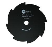 Dapetz Brush Trimmer Strimmer Cutter Blade 25.4mm Bore Cutter Blade 8 Teeth Grass Trimmer Compatible With Bosch, Makita & Stihl