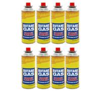 Dapetz ® Camping Gas, Gas Bottles for Camping Stove, BBQ, Heaters, Blowtorch, BBQ, Gas Weed Burner - Outdoor Camping Must Have, Safe and Easy to Use - Portable (Pack of 8)