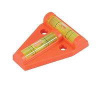 Dapetz ® Caravan Spirit Level (60 x 45mm) 2 Way Bubble Leveling Device 2 vials at 90° for Camping Motorhome Caravans Campervans Accessories for Motorhome Campervan