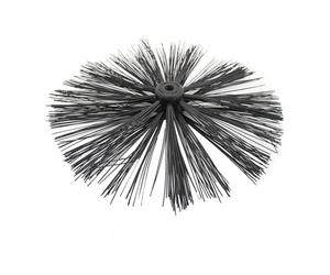 Dapetz ® Chimney Brush Head 400mm Nylon Brush Head Flexible Fireplace Cleaning Tools for Sweeping Drain Duct Vent Cleaning Fireplace Flue Fume Hood