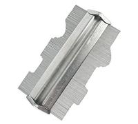Dapetz ® Contour Gauge Metal 5" Inch (125mm) Profile Gauge Measure Ruler for Precise Measurement Tiling Skirting Laminate Profile Wood Shape Marking Tool