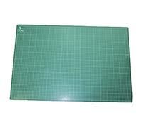 Dapetz ® Craft Cutting Mat Self Healing A1 Triple Layers - for Quilting, Sewing, Scrapbooking, Fabric & Papercraft - Imperial/Metric 35 Inch x 24 Inch / 900mm x 600mm - Green/Green