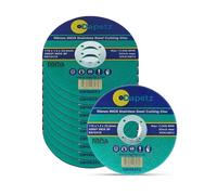 Dapetz ® Cut Off Wheels, 115mm Ultra Thin 1.2mm Stainless Steel Cutting Discs for Angle Grinder, Thin Metal Cutting Discs For Cutting Metals, Including Stainless Steel INOX Pack of 10