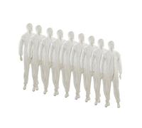 Dapetz Disposable Paper Suit Protective Overall Coveralls Xxl 185Cm 73" Non-Woven Coverall Zip-Up Front Elasticated Hood 10Pcs