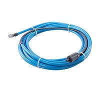 Dapetz ® Drain Unblocker 7 Meter Auger Snake Toilet Sink Unblocking Tool, Rotating Steel Wire Coil, Unblocking Drains & Toilets Hex Tip