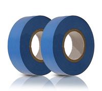 Dapetz Electrical Pvc Insulation Insulating Tape 22M Flame Retardant Rolls Blue 2 Rolls, Flame Retardant