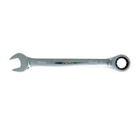 Dapetz Fixed Head Ratchet Metric Spanner Open End Ring Combination 19mm Polished Raised Panel Spanner