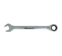 Dapetz Fixed Head Ratchet Metric Spanner Open End Ring Combination 21mm Polished Raised Panel Spanner