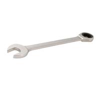 Dapetz Fixed Head Ratchet Metric Spanner Open End Ring Combination 32mm Polished Raised Panel Spanner