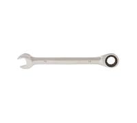 Dapetz ® Fixed Head Ratchet Spanner 16mm Chrome Vanadium Steel Ratcheting Combination Wrench Open End Spanner Fixed Head 12 Point Metric Mirror-Polished Finish