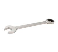 Dapetz® 32mm Combination Ratchet Spanner - Metric Ratcheting Wrench, Fixed Head, Chrome Vanadium Polished Steel, Open End and Ring Gear Wrench