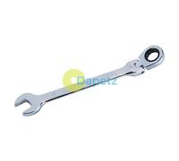 Dapetz Flexible Head Ratchet Spanner Set - 15mm Adjustable Ratchet Wrench for Tightening and Fastening Applications