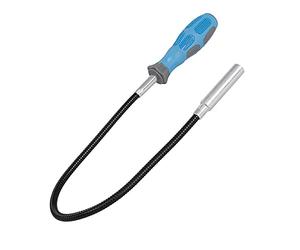 Dapetz ® Flexible Magnetic Pick-Up Tool 600mm Adjustable Gooseneck Screw Bolt Picker Tool Car Engine Long Drop Reach Neck Bit Holder Holds Up To 2KG