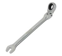 Dapetz Flexible Ratchet Spanners 10mm Ratcheting Wrench Open End Ring Combination Spanners Flexi Wrenches Flex Head Spanner Metric