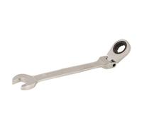 Dapetz Flexible Ratchet Spanners 15mm Ratcheting Wrench Open End Ring Combination Spanners Flexi Wrenches Flex Head Spanner Metric