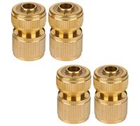 Dapetz ® Garden Hose Quick Connector, Brass Garden Hose Connector, 1/2 inch Expandable Garden Hose Faucet Connector, Garden Hose Pipe Faucet Adapter for Washing Machine and Gardening