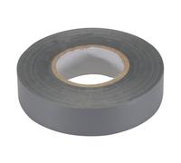 Dapetz Grey Electrical Tape, 18mm X 33M, Flame Retardant Strong Self-Adhesive Pvc Insulation Tape For Insulating, Repairing