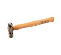 Dapetz ® Hickory Ball Pein Hammer 24Oz (680G) Strong Forged Steel Metal Punching Riveting. Forged Steel Polished Head and Hickory Shaft with Wooden Handle