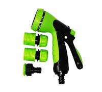 Dapetz ® Hose Pipe Spray Gun Kit 6 Adjustable Modes High-Pressure Nozzle Hose Connector Fittings Non-Slip Garden Hose Set Garden Tools Shower Hose For Watering Plants Car Cleaning 4PCS