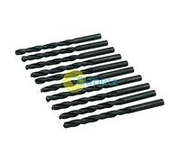Dapetz® 10 x HSS Metric Jobber Drill Bits 7mm Drill Bits for Stainless & Hard Steels Metal Plastic and Wood Dry Resistant Black Coating