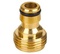 Dapetz Kitchen Tap Connector 3/4" Mixer Garden Hose Pipe Adaptor Joiner Hot Tub Outside Garden Hose Pipe Adapter