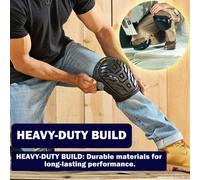 Dapetz Knee Pads With Foam Padding And Gel Cushion, Adjustable Double Straps For Gardening, Flooring, Diy & Cleaning