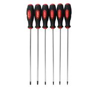 Dapetz ® Long Star Screwdriver Set, TX Star Head Screwdrivers T10 T15 T20 T25 T27 T30-250mm Extra Long Screwdriver Set with Magnetic Tips & Soft Grip Handles