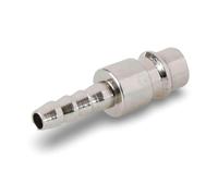 Dapetz ® Male Euro Air Line Hose Fitting Connector Coupler Bayonet to Barb Hose End Tail 6mm