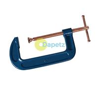 Dapetz ® Mini G Clamp 6 (150mm) Capacity G-Clamps - Industrial Strength C Clamp Cast Iron Frame Professional Strong Corrosion Resistant for Metal Building Woodworking Carpentry