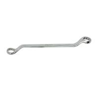 Dapetz ® Offset Double Ring Spanner 18mm x 19mm Metric Box End Wrench 75-Degree Offset, 12-Point, Chrome Vanadium Steel Deep Spanner