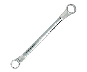 Dapetz ® Offset Double Ring Spanner 21mm x 23mm Metric Box End Wrench 75-Degree Offset, 12-Point, Chrome Vanadium Steel Deep Spanner