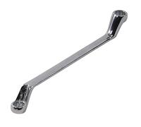 Dapetz ® 25mm - 28mm deep Offset Bi-hex swan Neck Ring Spanner or Wrench, Metric Polished Comes with a Thin Profile and Made of Chrome Vanadium Steel