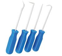 Dapetz ® Pick & Hook 4 Piece Set Suitable for Carpenters Mechanic & Engineers Car Van Comes With Smooth Finish Primary Handle Material - Secondary Construction: Plastic Handles
