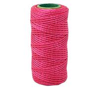 Dapetz ® Pink 70M Builders Building Nylon Brick Line Measuring Masonry Rope String Line | Abrasion and Alkali Resistant | Suitable for Building and Groundwork, Gardening etc.