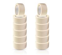 Dapetz Premium Masking Tape 12 Rolls (75mm X 50M) White Masking Tape Painting Tape For Painters, Decorators Professional Diy Use