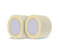 Dapetz Premium Masking Tape 2 Rolls (75mm X 50M) White Masking Tape Painting Tape For Painters Decorators Professional & Diy Use