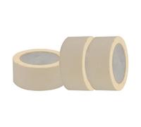 Dapetz Premium Masking Tape 3 Rolls (50mm X 50M) White Masking Tape Painting Tape For Painters, Decorators Professional Diy Use