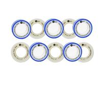 Dapetz Ptfe Tape For Gas And Water 12mm Thread Sealing Tape White Ptfe Seal Tape For Pipe Threads Plumbing Repairs Pair Pack