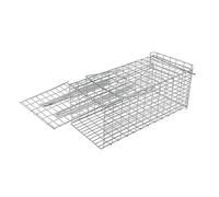 Dapetz ® Rat Cage Trap 300mm Trap Fast Efficient Pest Rodent Control Repel Humane Rat Trap, Indoors and Outdoors, Catch Alive, Long lasting Rust Resistent, Silver