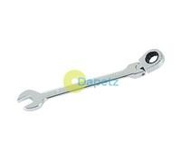 Dapetz ® Ratchet Spanner Flexible Head Metric Wrench 13mm Chrome Vanadium Steel Combination Spanner for DIY Hand Tools Car Bicycle Repair Home Workshop