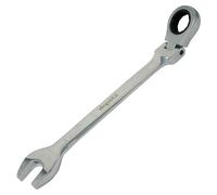 Dapetz ® 19mm Ratchet Spanner,Steel Ratcheting Combination Wrench, Polished Chrome Finish DIY Hand Tools Ratchet Spanner and Vehicle Repairs