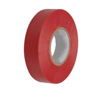 Dapetz Red Electrical Tape 19mm X 33M 1 Roll Strong Self-Adhesive Pvc Insulation Tape For Insulating, Repairing