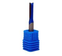 Dapetz Router Bit 6mm X 20mm Cutting Dia 1/4" Shank Dia Double Flute Straight Bit Carbide For Woodworking